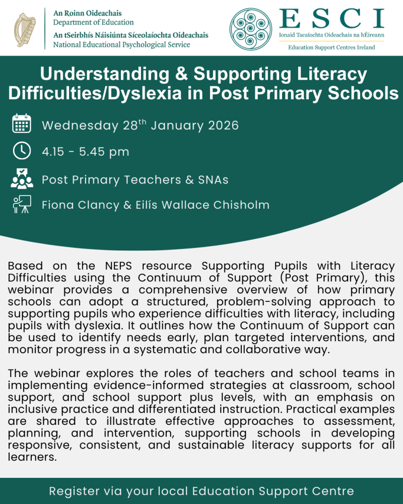 28th jan understanding supporting literacy difficulties dyslexia pp