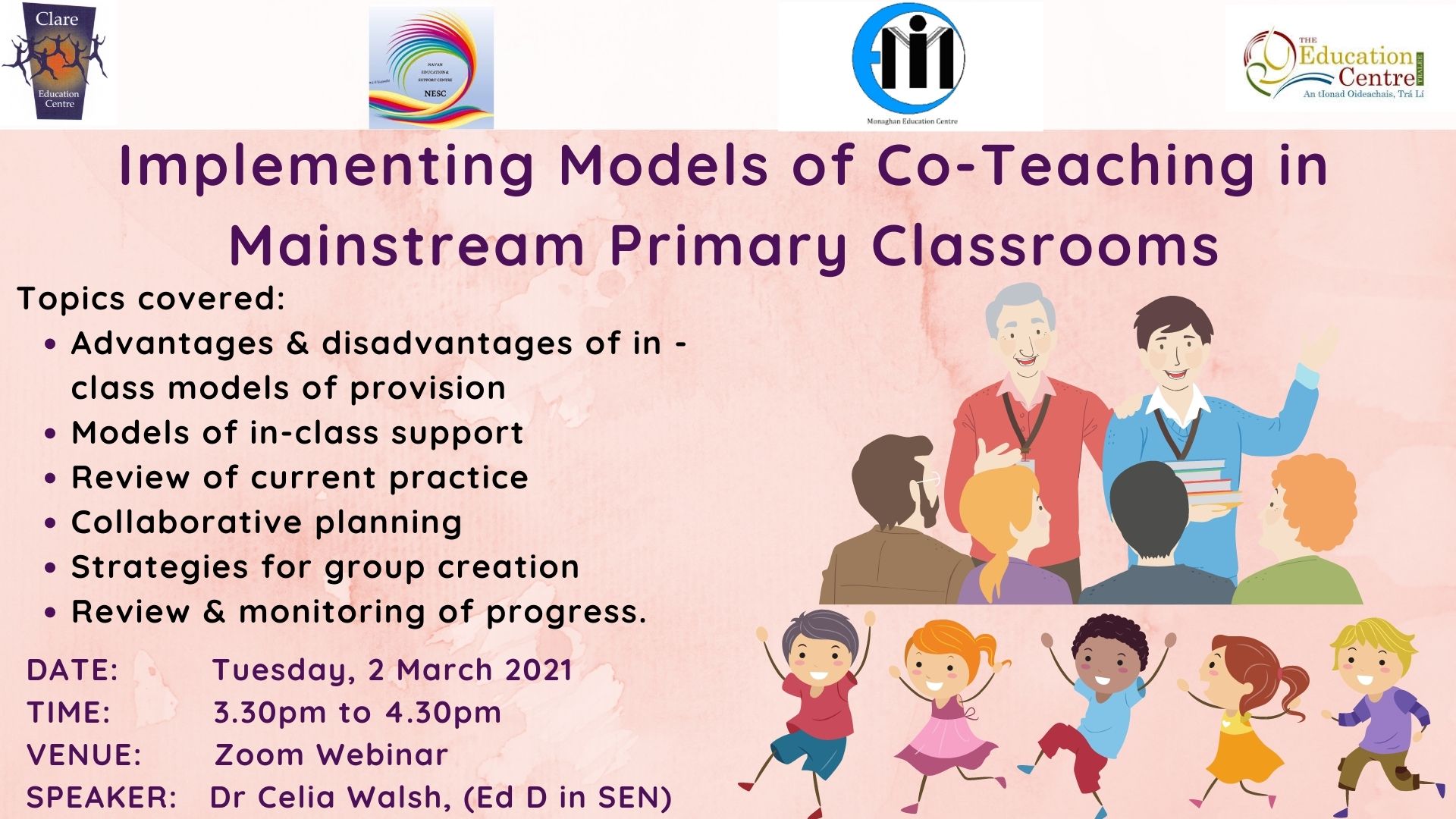 Mar 2 Implementing Models of Co Teaching in Mainstream Primary Classrooms