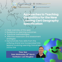 Approaches to Teaching Geopolitics for the New Leaving Cert Geography Specification