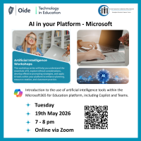 AI in your Platform - Microsoft for Post-Primary Teachers 