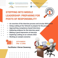 Stepping into Middle Leadership: Preparing for Posts of Responsibility