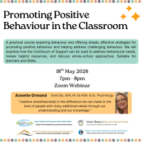 Promoting Positive Behaviour in the Classroom