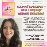Comhrá Made Easy – Oral Language Without the Stress