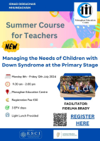 Managing the Needs of Children with Down Syndrome at the Primary Stage