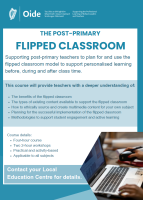 CANCELLED The Post-Primary Flipped Classroom