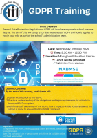 GDPR Training (Face-to-Face in Monaghan Education Centre)