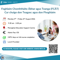 Oide: Foghlaim Chomhtháite Ábhar agus Teanga (FCÁT)